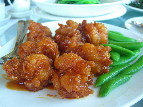 Black Cod With Chinese Mustard Sauce