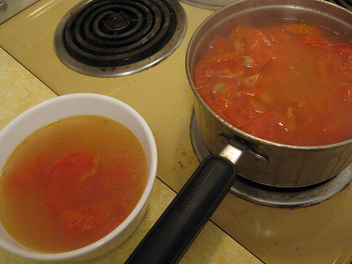 Celery Soup Chinese-style