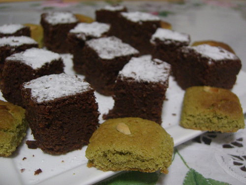 Chocolate Almond Brownies