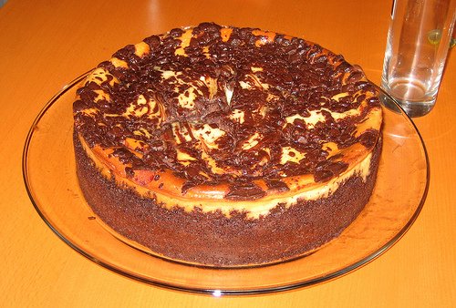 Chocolate Chip Cheesecake