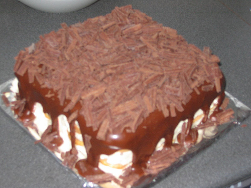 Eggless Honey Chocolate Sponge