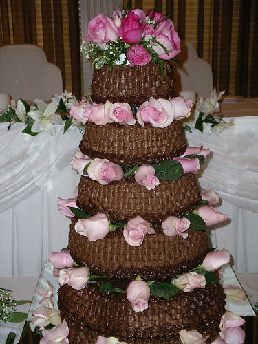 Chocolate Wedding Cake