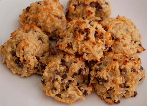 Chocolate Coconut Macaroons