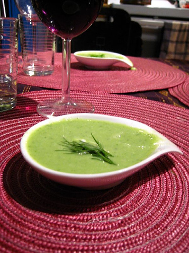Cold Cucumber Soup