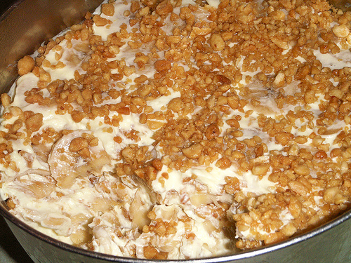 Cooled Dessert Topping