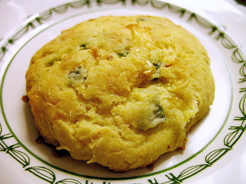 Cornmeal Cheddar Biscuits