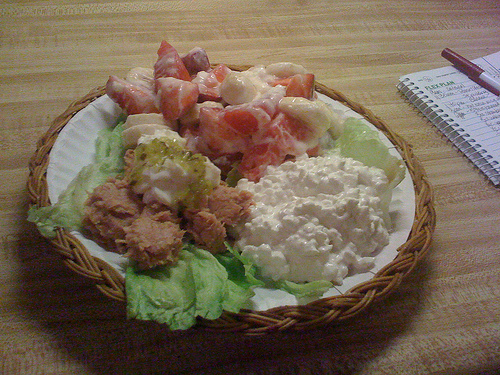 Asparagus And Cottage Cheese Salad