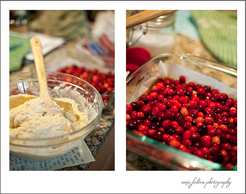 Holiday Cranberry Coffee Cake