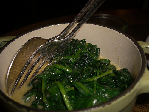 Creamed Puree Of Spinach