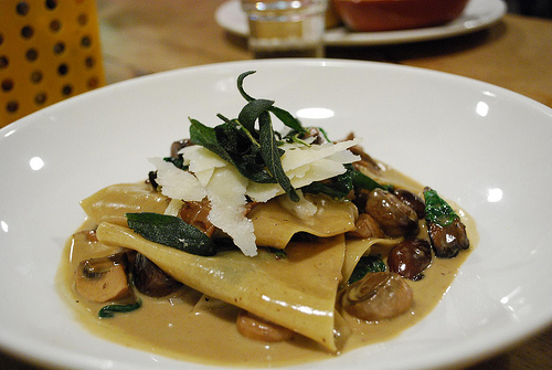 Creamy Pasta With Mushrooms