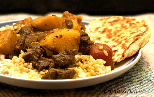 Curried Brown Rice With Apricots