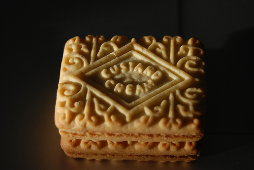 Custard Cream Biscuits
