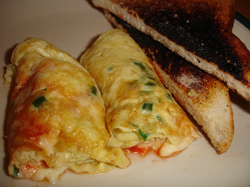 Eggs In Cheese Sauce