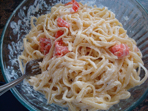 Crab Meat Fettuccine