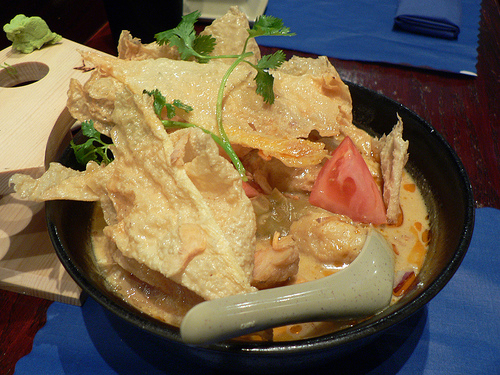 Fish Balls In Curry Sauce