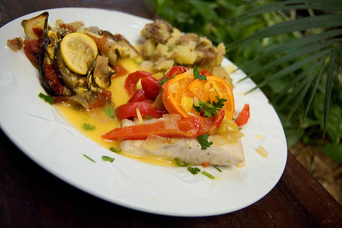 Fish In Wine Sauce