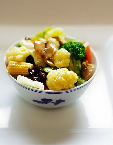Fresh White Cheese With Ingredients