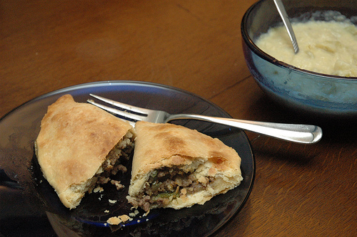 Fried Meat And Pine Nut Pies