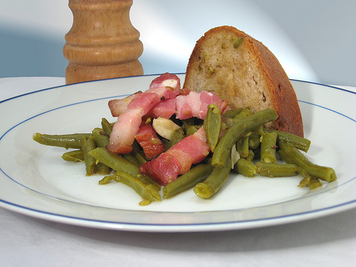 Fondue With Ham Or Canadian Bacon