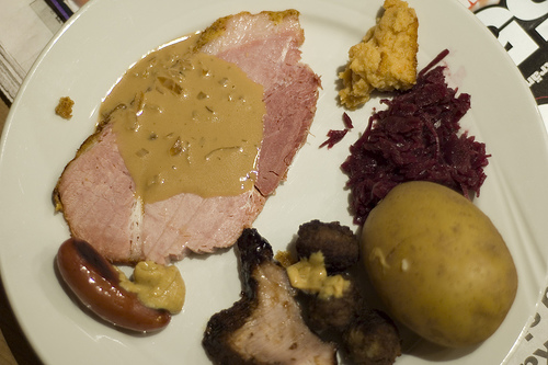 Cabbage And Ham Slaw