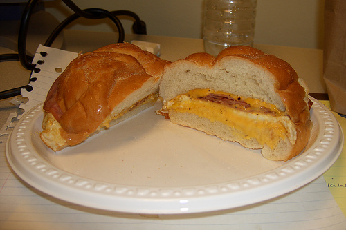 Ham And Egg Rolls