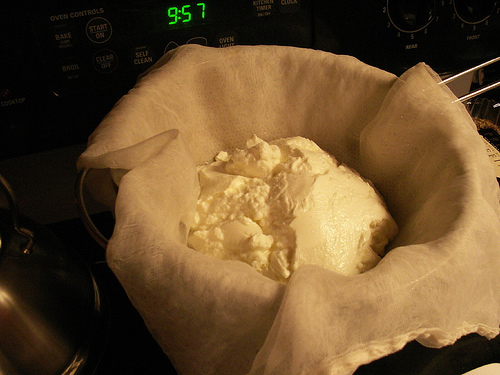 Homemade Yogurt Cream Cheese  