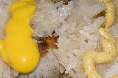 Sausage Kraut Bake