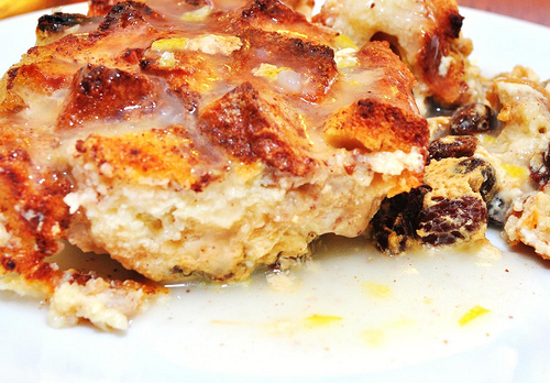 Lemon Bread Pudding
