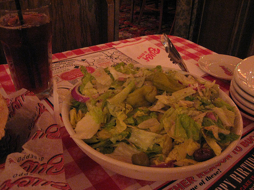 Ham Salad Rolled In Lettuce Leaves