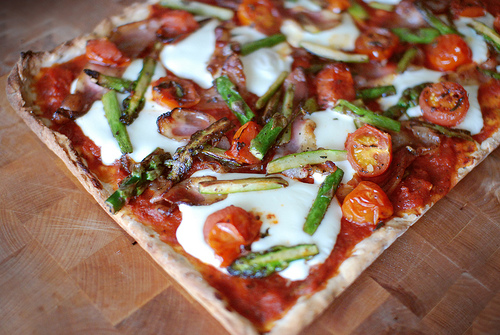 Making Homemade Pizza