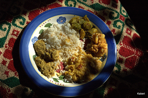 Masoor Dal With Rice