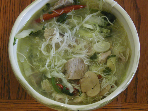 Noodle Mushroom Soup
