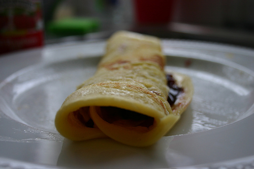Apple Pancake Roll Ups