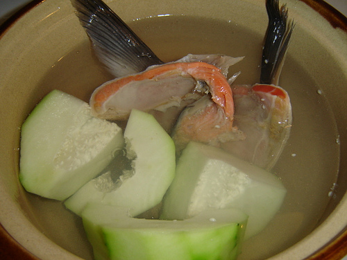 Easter Iced Papaya Soup