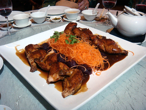 Chinese Plum Glazed Chicken