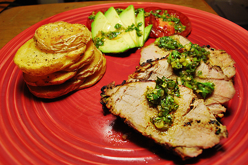  Baked Pork Tenderloin With Mixed Beans