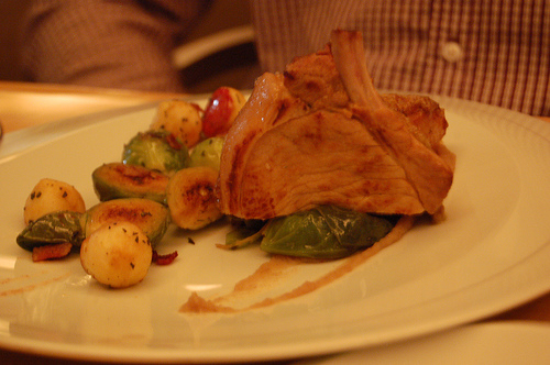 Braised Pork With Chestnuts Mushrooms And Ginkgo Nuts