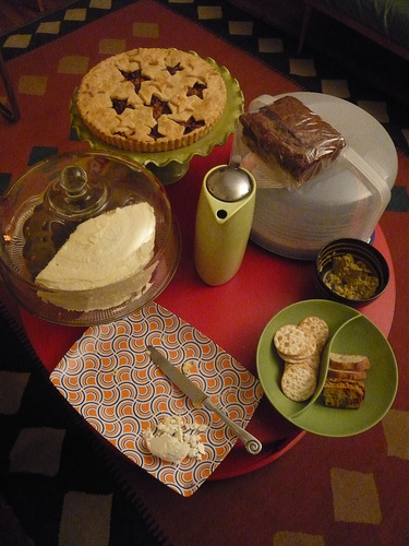 Rosemary Cream Cheese Bake