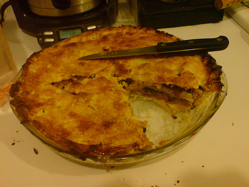 Banana Rum Pie
