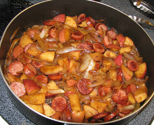 Sausage Cooked In Cider