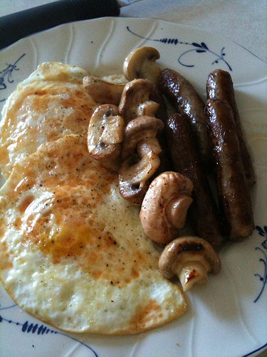 Sausages Cooked In Pudding