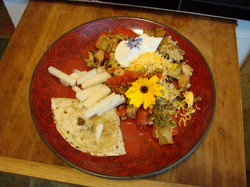 Scrambled Eggs With Sour Cream