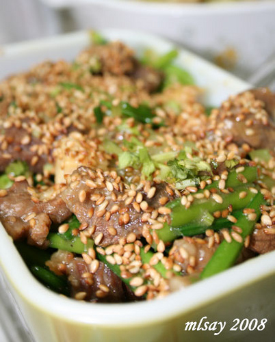 Sesame Beef Stir Fry