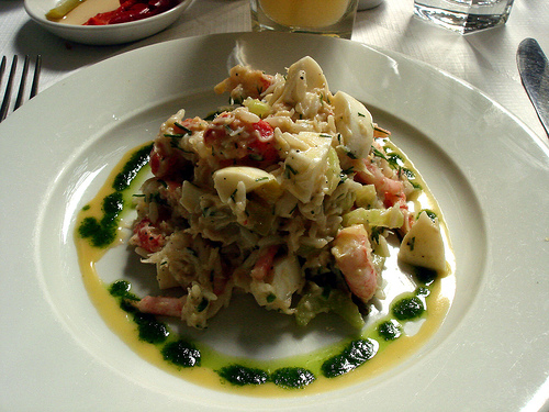 Shrimp-egg Salad