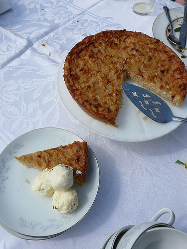Apple Butter Spice Cake 