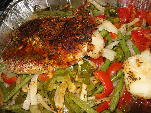 Spiced Baked Cod