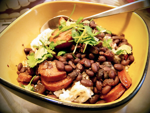 Spicy Black Beans And Rice