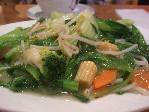 Stir Fried Abalone With Mixed Vegetables