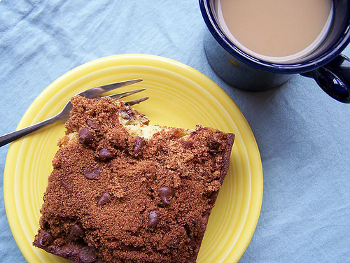 Cranberry Apple Streusel Coffee Cake