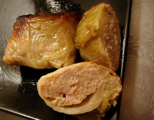 Stuffed Cabbage Leaves 
